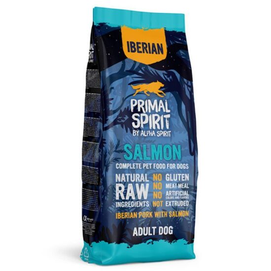 Primal Spirit Iberian Salmon 12kg - barība suņiem ar lasi 