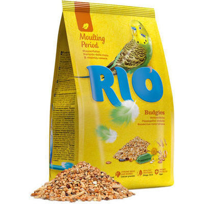 RIO food for budgies 1 kg - barība maziem papagaiļiem spalvas mešanas periodā