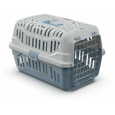 Transporta būris Spark 48x32xh30cm ar metāla durvīm (dažādas krāsas)