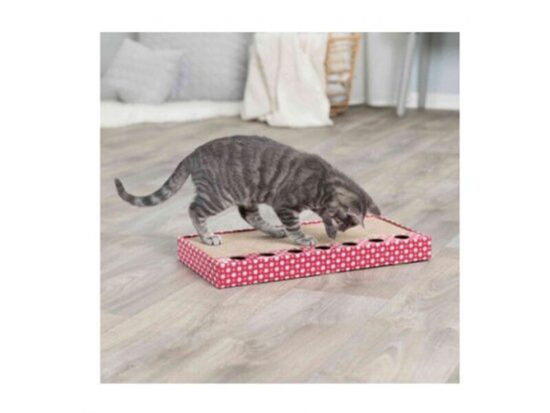 Trixie Scratching cardboard with toys, 48 × 5 × 25 cm